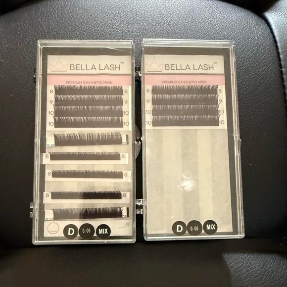 Bella lashes mixed length lashes premium synthetic mink - Picture 2 of 4